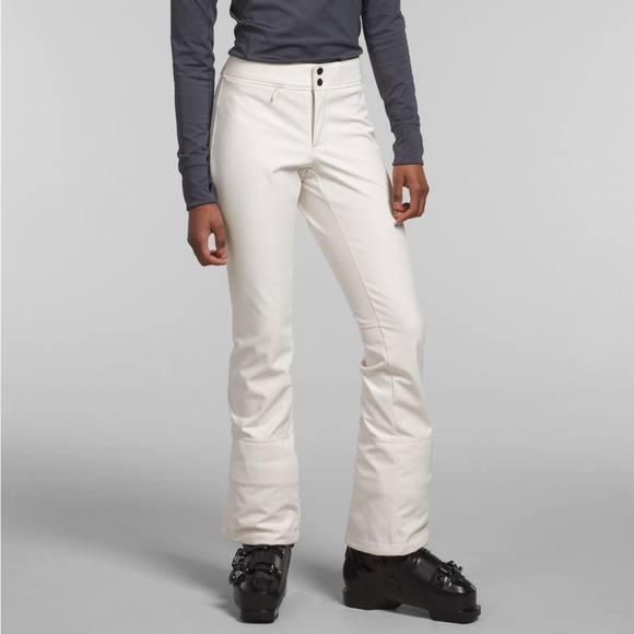 NWT The North Face Women's Apex STH Long Shell Ski Pants Snowboarding White L - Picture 1 of 12
